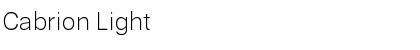 Download Cabrion Font
