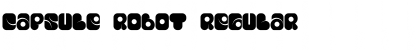 Download Capsule Robot Regular Font