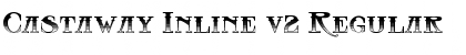Download Castaway Inline v2 Regular Font