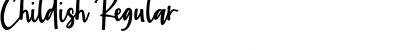 Download Childish Font