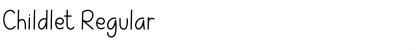Download Childlet Font