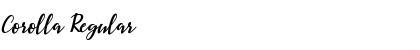 Download Corolla Font
