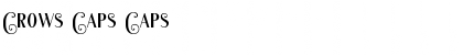 Download Crows Caps Font
