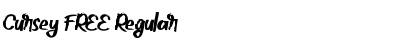 Download Cursey FREE Font