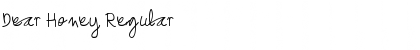 Download Dear Honey Font Download Dear Honey Font