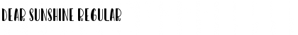 Download Dear Sunshine Font Download Dear Sunshine Font