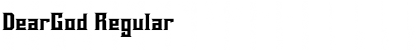 Download DearGod Font Download DearGod Font
