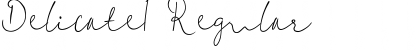 Download Delicate1 Font Download Delicate1 Font