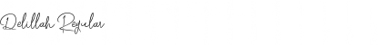 Download Delillah Font Download Delillah Font