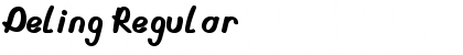 Download Deling Font Download Deling Font