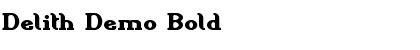Download Delith Demo Font