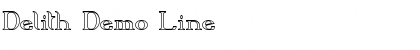 Download Delith Demo Font