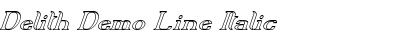 Download Delith Demo Font