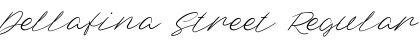 Download Dellafina Street Font Download Dellafina Street Font