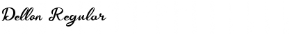 Download Dellon Font Download Dellon Font