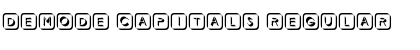 Download Demode Capitals Font Download Demode Capitals Font