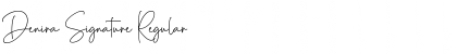 Download Denira Signature Font Download Denira Signature Font