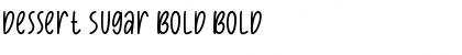 Download Dessert Sugar Bold Font