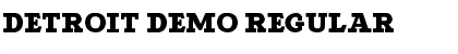Download Detroit DEMO Font Download Detroit DEMO Font