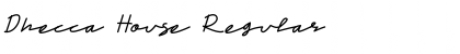 Download Dhecca House Font Download Dhecca House Font