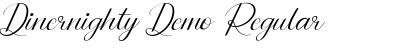 Download Dinernighty Demo Font Download Dinernighty Demo Font