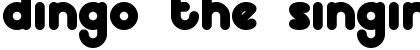 Download dingo the singing dog DEMO Font Download dingo the singing dog DEMO Font