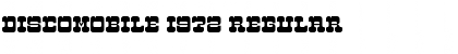 Download Discomobile 1972 Font