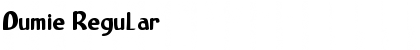 Download Dumie Font