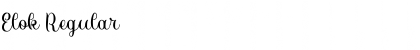Download Elok Font