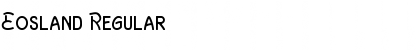 Download Eosland Font