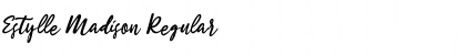 Download Estylle Madison Font