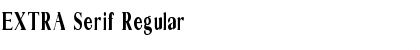 Download EXTRA Serif Font