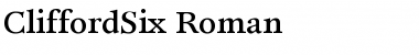 Download CliffordSix Font