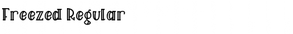 Download Freezed Font