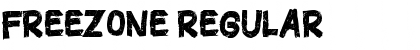 Download FREEZONE Regular Font