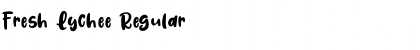 Download Fresh Lychee Font