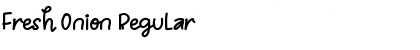 Download Fresh Onion Font