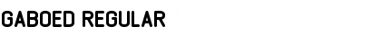 Download GABOED Font