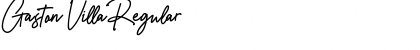 Download Gaston Villa Font