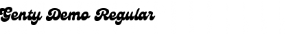 Download Genty Demo Font