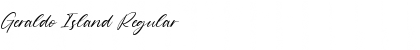 Download Geraldo Island Font