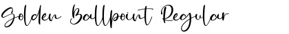 Download Golden Ballpoint Font