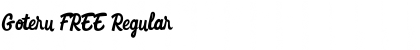 Download Goteru FREE Font