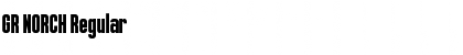 Download GR NORCH Font