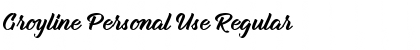 Download Groyline Personal Use Font