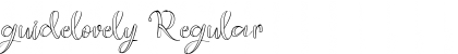Download guidelovely Font