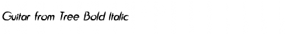 Download Guitar from Tree Font