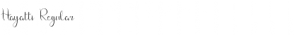 Download Hayatti Font