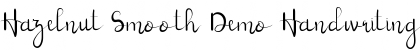 Download Hazelnut Smooth Demo Handwriting Font Download Hazelnut Smooth Demo Handwriting Font