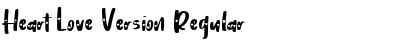 Download Heart Love Version Font Download Heart Love Version Font